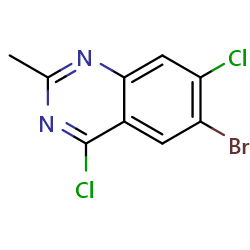 6-bromo-4,7-dichloro-2-methylquinazolineͼƬ