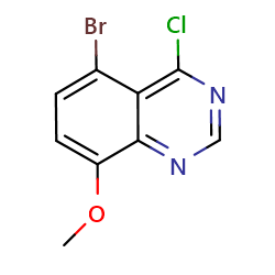 5-bromo-4-chloro-8-methoxy-quinazolineͼƬ