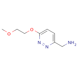 1-[6-(2-methoxyethoxy)pyridazin-3-yl]methanamineͼƬ