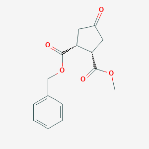 rel-1-benzyl2-methyl(1R,2S)-4-oxocyclopentane-1,2-dicarboxylateͼƬ