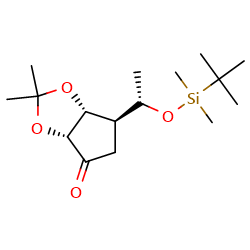 (3aR,6S,6aR)-6-[(1S)-1-[(tert-butyldimethylsilyl)oxy]ethyl]-2,2-dimethyl-hexahydrocyclopenta[d][1,3]dioxol-4-oneͼƬ