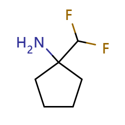 1-(difluoromethyl)cyclopentan-1-amineͼƬ