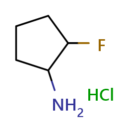 2-fluorocyclopentan-1-aminehydrochlorideͼƬ