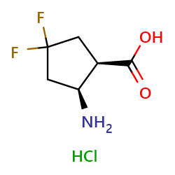 cis-2-amino-4,4-difluoro-cyclopentanecarboxylicacidhydrochlorideͼƬ