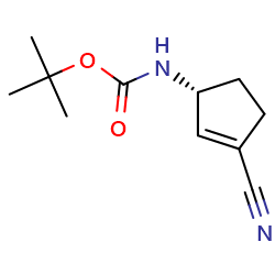 tert-butylN-[(1R)-3-cyanocyclopent-2-en-1-yl]carbamateͼƬ