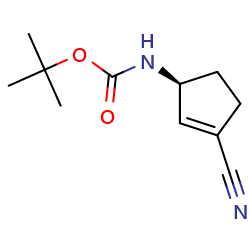 tert-butylN-[(1S)-3-cyanocyclopent-2-en-1-yl]carbamateͼƬ