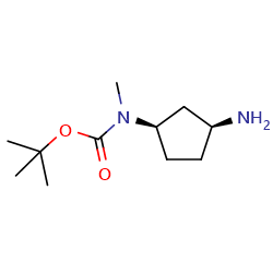 tert-butylN-[(1R,3S)-3-aminocyclopentyl]-N-methylcarbamateͼƬ