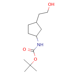 tert-butylN-[3-(2-hydroxyethyl)cyclopentyl]carbamateͼƬ