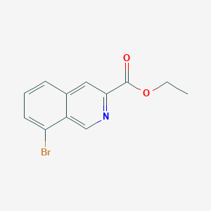 Ethyl 8-bromoisoquinoline-3-carboxylateͼƬ