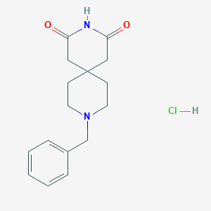 9-benzyl-3,9-diazaspiro[5,5]undecane-2,4-dionehydrochlorideͼƬ