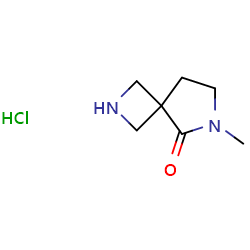 6-methyl-2,6-diazaspiro[3,4]octan-5-onehydrochlorideͼƬ