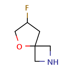 7-fluoro-5-oxa-2-azaspiro[3,4]octaneͼƬ