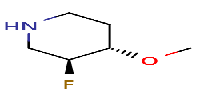 (3S,4S)-3-fluoro-4-methoxypiperidineͼƬ