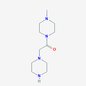 1-Methyl-4-(piperazin-1-ylacetyl)piperazineͼƬ