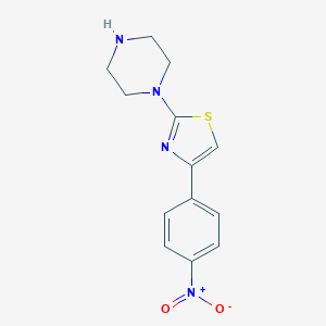 1-[4-(4-nitrophenyl)-1,3-thiazol-2-yl]piperazineͼƬ