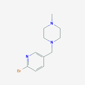 1-((6-Bromopyridin-3-yl)methyl)-4-methylpiperazineͼƬ