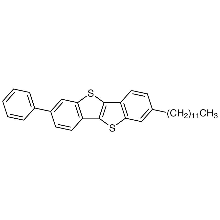 2-Dodecyl-7-phenyl[1]benzothieno[3,2-b][1]benzothiophene [for organic electronics]