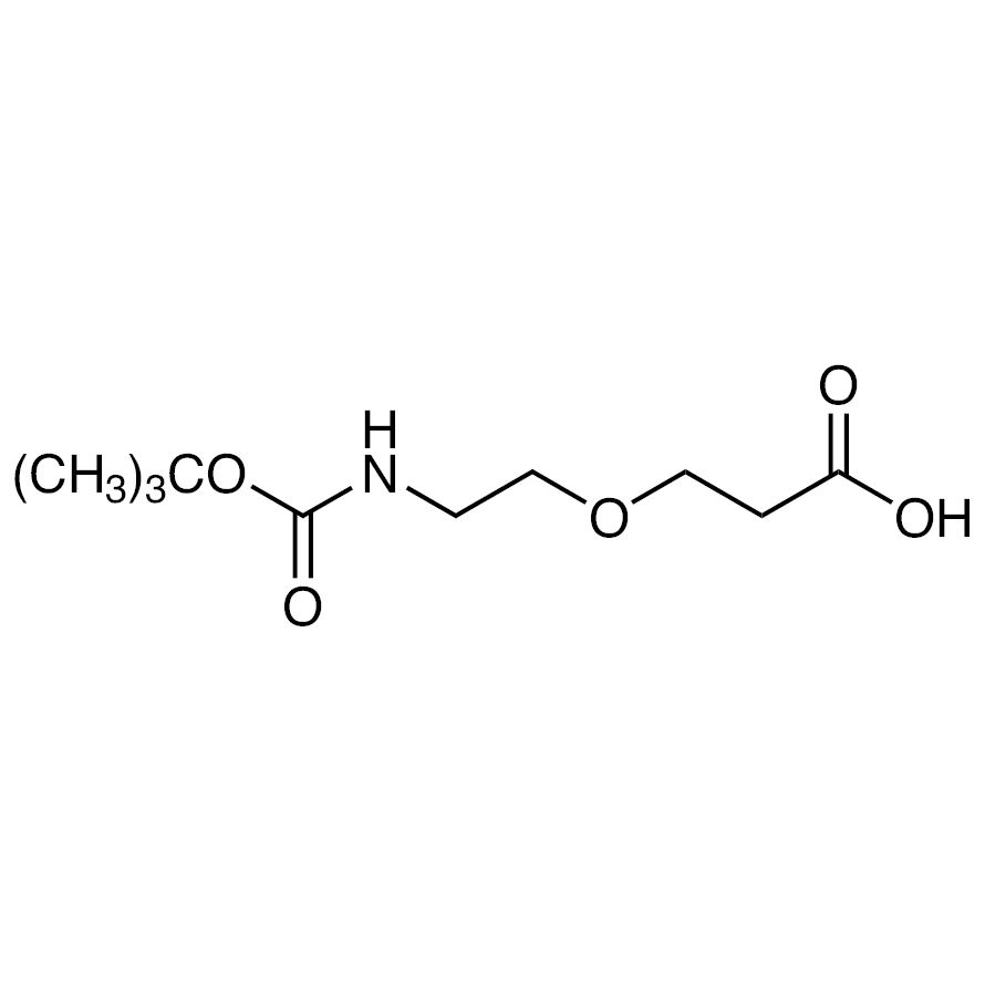 3-[2-[(tert-Butoxycarbonyl)amino]ethoxy]propanoic Acid