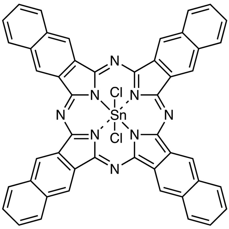 Tin(IV) 2,3-Naphthalocyanine Dichloride