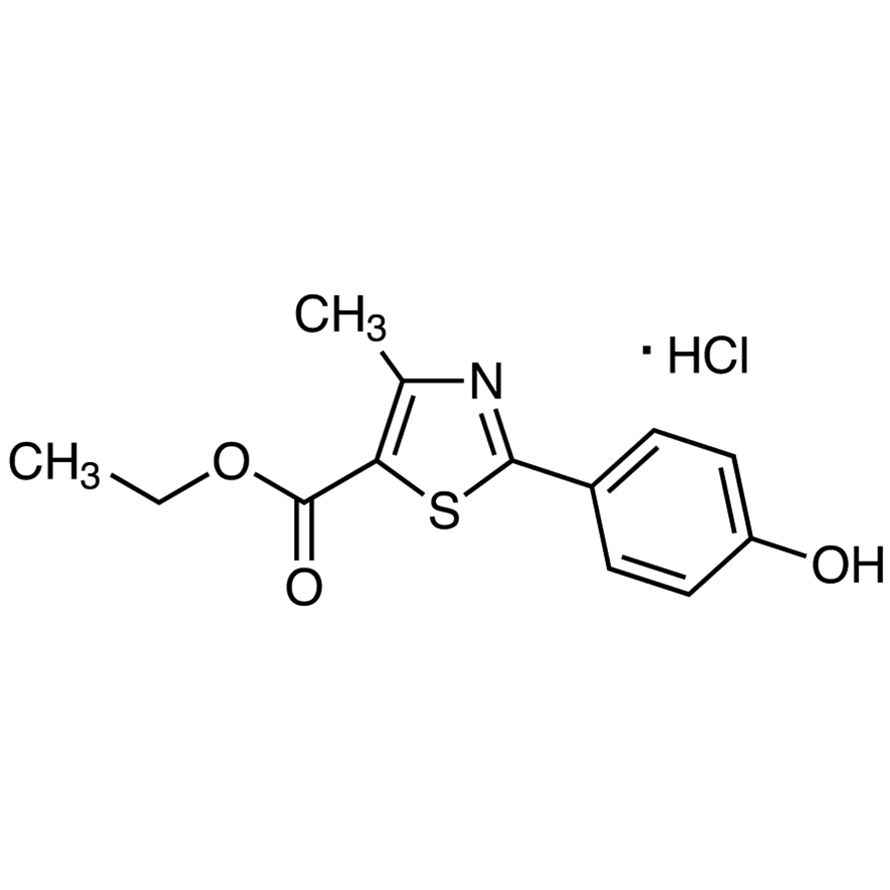 Ethyl 2-(4-Hydroxyphenyl)-4-methylthiazole-5-carboxylate Hydrochloride