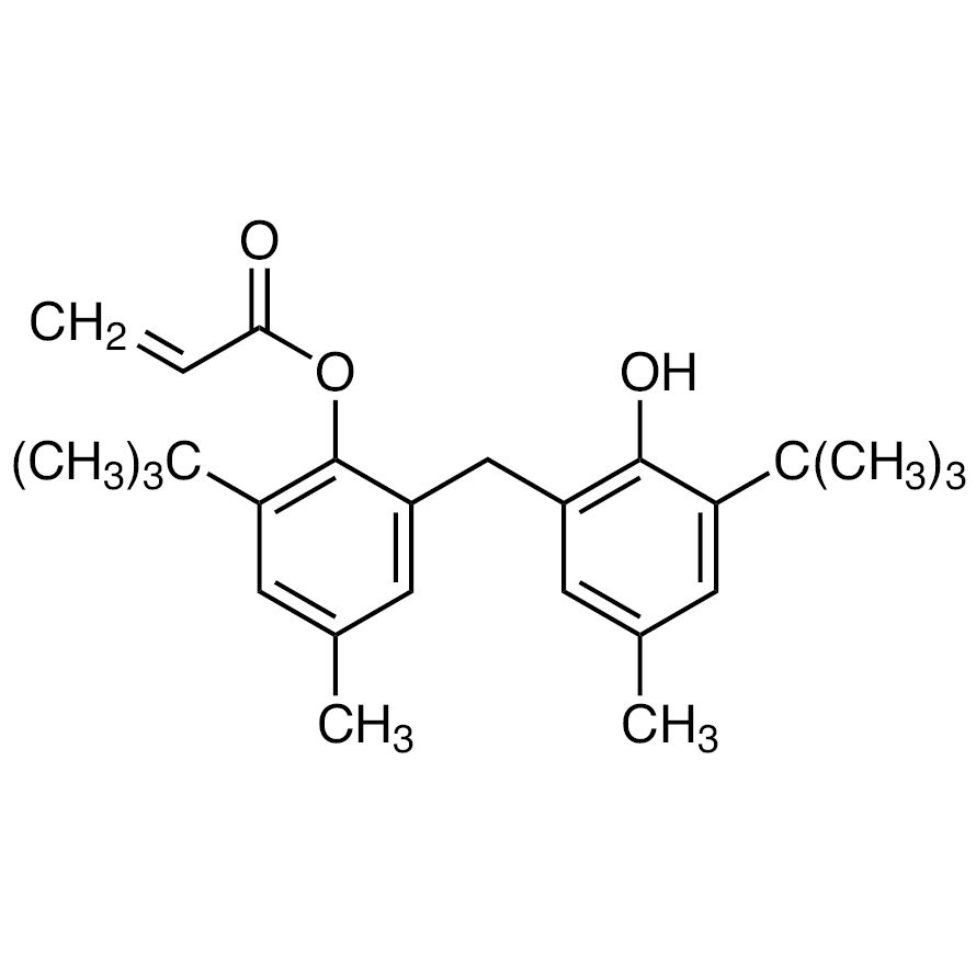 2-tert-Butyl-6-(3-tert-butyl-2-hydroxy-5-methylbenzyl)-4-methylphenyl Acrylate