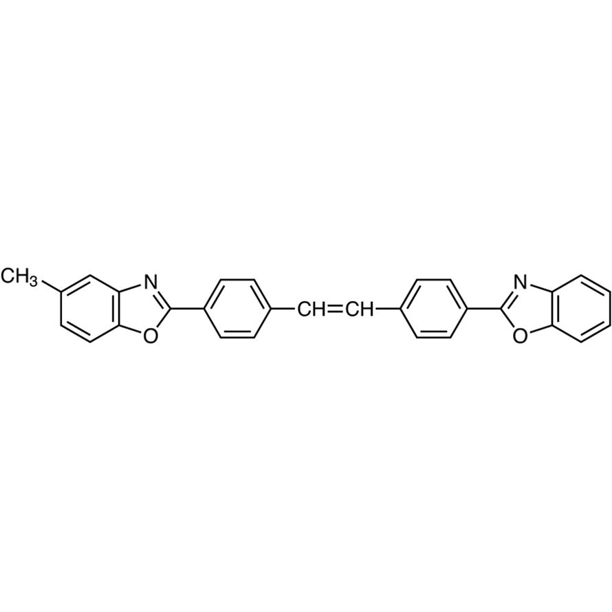 4-(2-Benzoxazolyl)-4'-(5-methyl-2-benzoxazolyl)stilbene