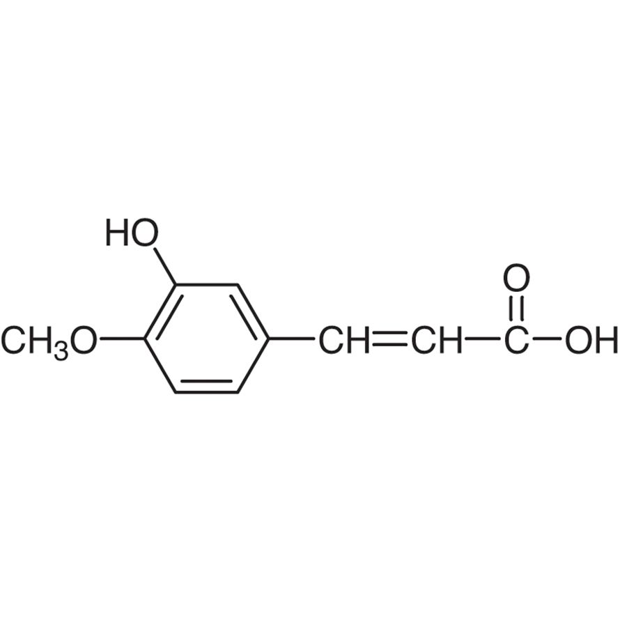 3-Hydroxy-4-methoxycinnamic Acid