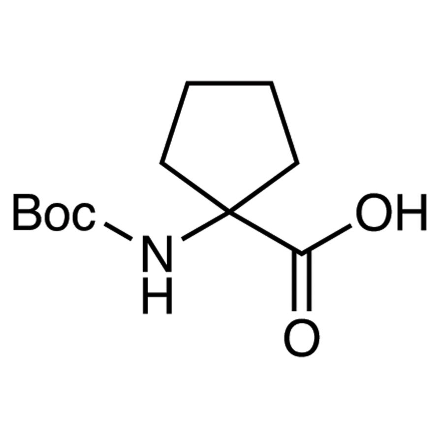 1-(tert-Butoxycarbonylamino)cyclopentanecarboxylic Acid