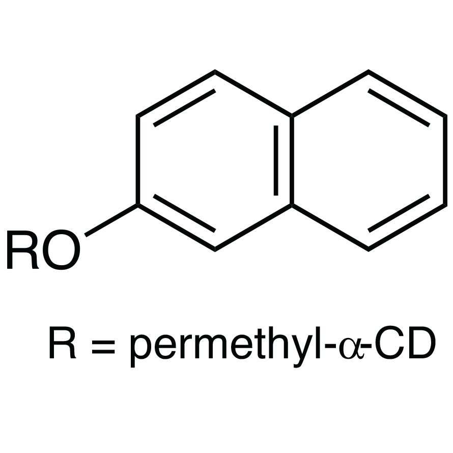 Mono-6-O-(2-naphthyl)-per-O-methyl-α-cyclodextrin