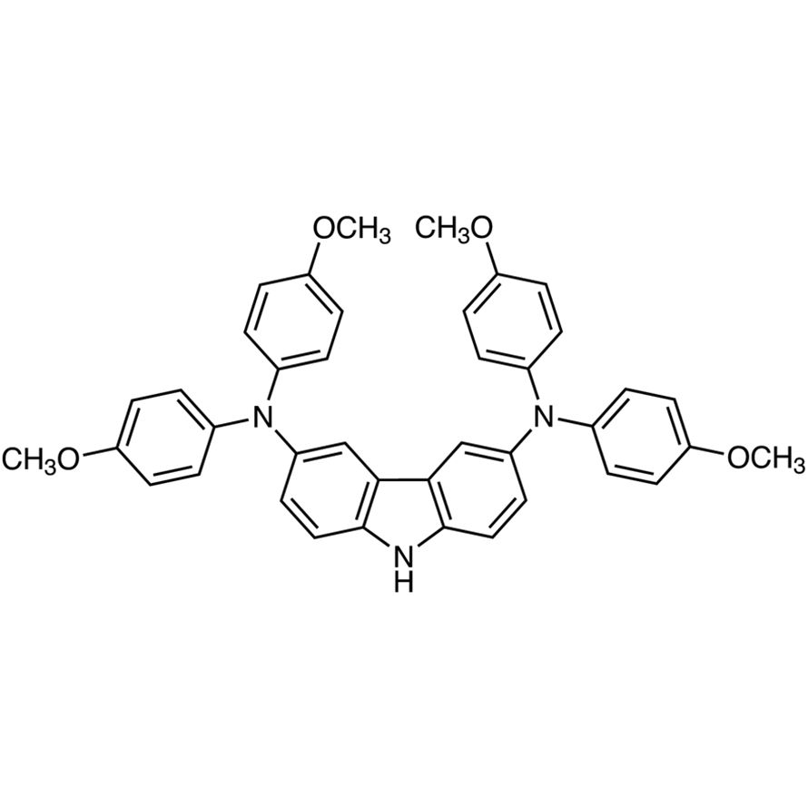 N,N,N',N'-Tetrakis(4-methoxyphenyl)-9H-carbazole-3,6-diamine