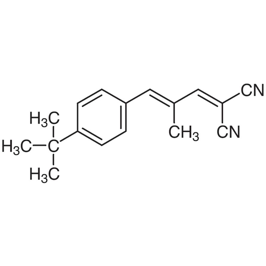 trans-2-[3-(4-tert-Butylphenyl)-2-methyl-2-propenylidene]malononitrile