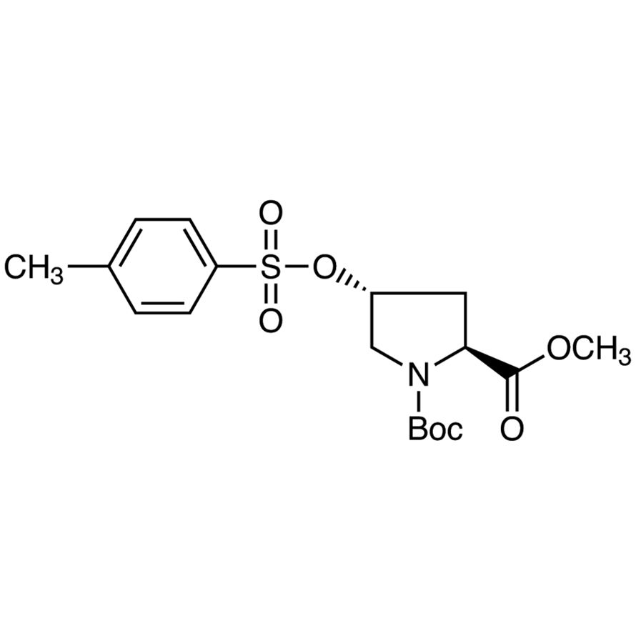 N-(tert-Butoxycarbonyl)-trans-4-(p-toluenesulfonyloxy)-L-proline Methyl Ester