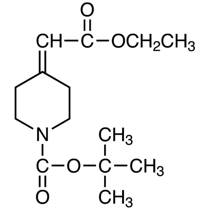 tert-Butyl 4-(2-Ethoxy-2-oxoethylidene)piperidine-1-carboxylate