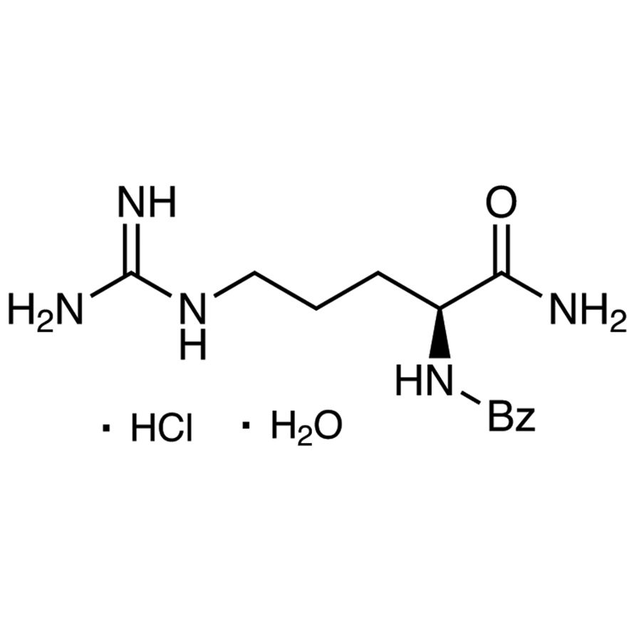 N<sup>α</sup>-Benzoyl-L-argininamide Hydrochloride Monohydrate