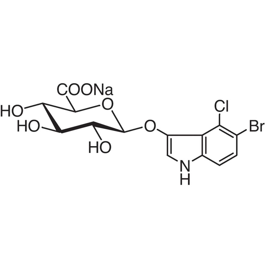 5-Bromo-4-chloro-3-indolyl β-D-Glucuronide Sodium Salt [for Biochemical Research]