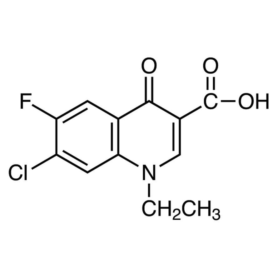 7-Chloro-1-ethyl-6-fluoro-1,4-dihydro-4-oxoquinoline-3-carboxylic Acid