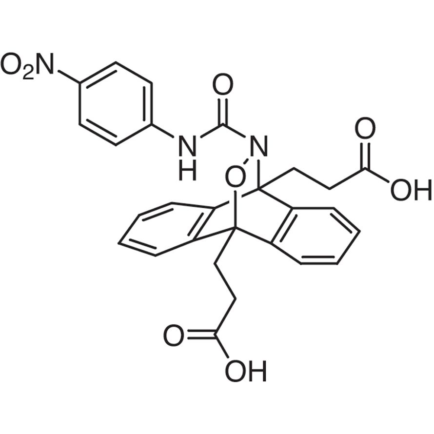 9,10-Dihydro-9,10-bis(2-carboxyethyl)-N-(4-nitrophenyl)-10,9-(epoxyimino)anthracene-12-carboxamide