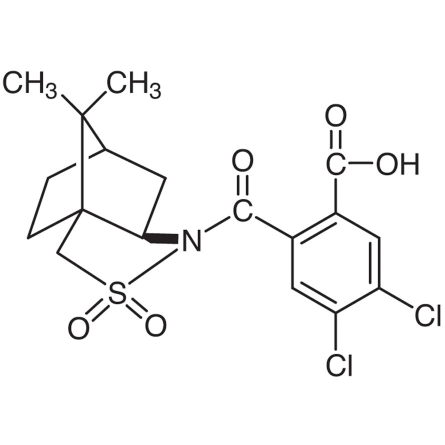 N-(2-Carboxy-4,5-dichlorobenzoyl)-(-)-10,2-camphorsultam