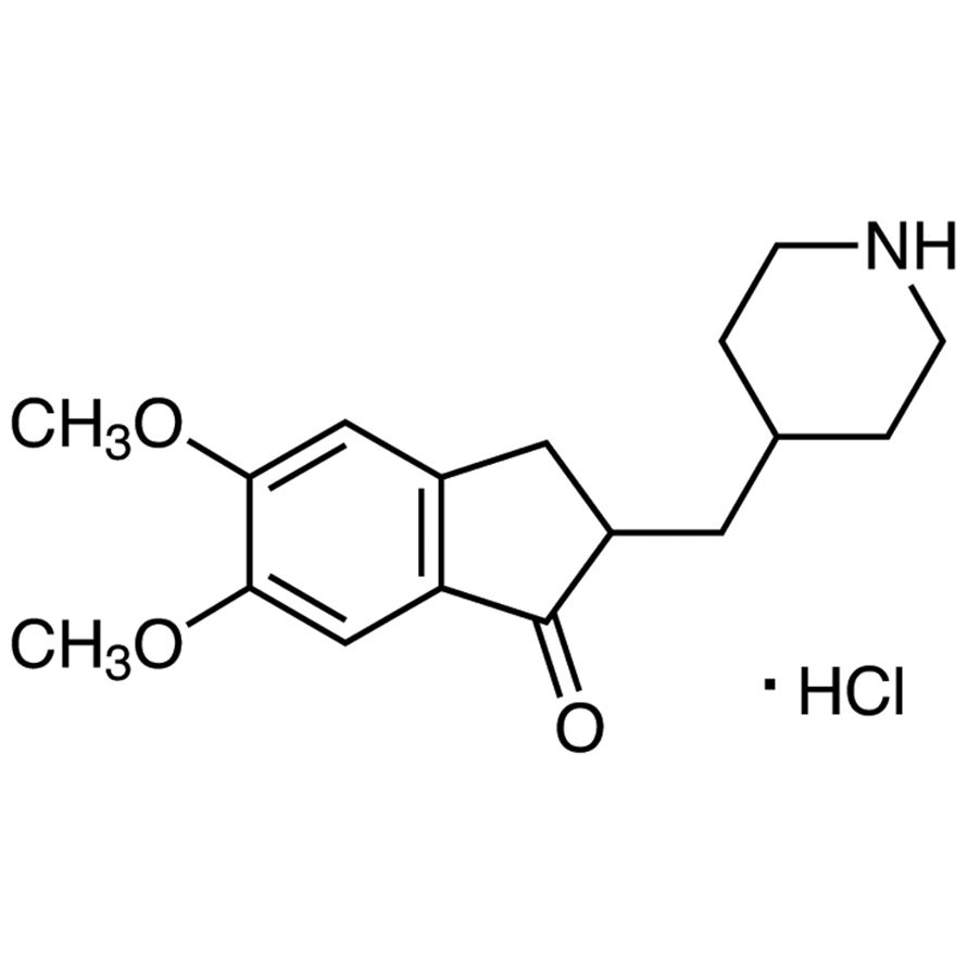 5,6-Dimethoxy-2-(4-piperidylmethyl)-1-indanone Hydrochloride