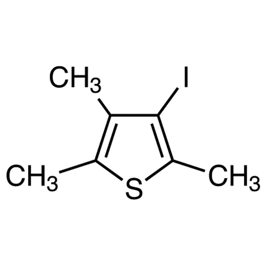 3-Iodo-2,4,5-trimethylthiophene (stabilized with Copper chip)