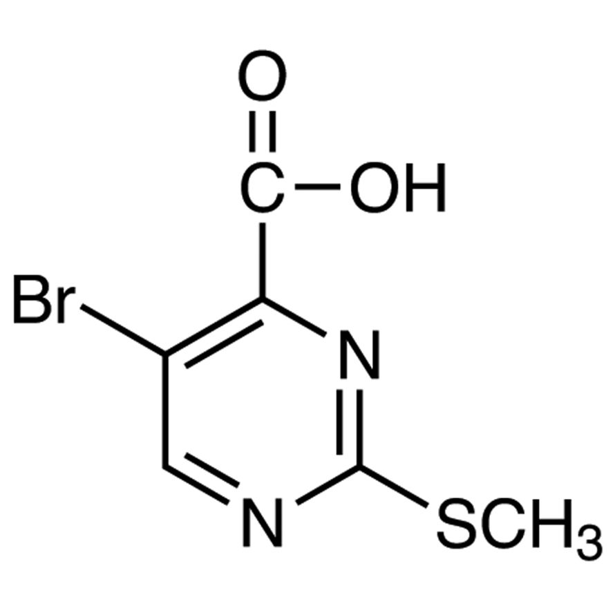 5-Bromo-2-(methylthio)pyrimidine-4-carboxylic Acid