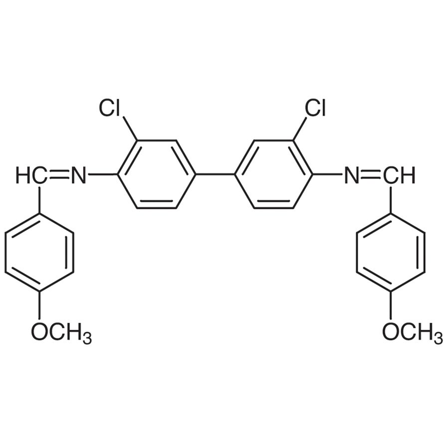 3,3'-Dichloro-N,N'-bis(4-methoxybenzylidene)benzidine