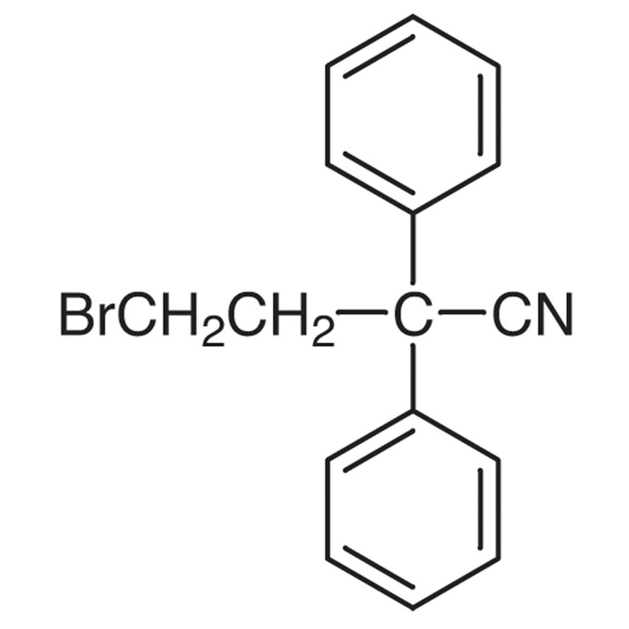 4-Bromo-2,2-diphenylbutyronitrile