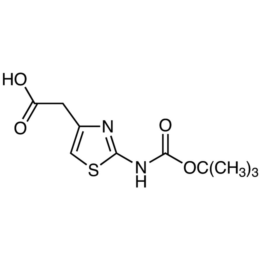 2-[2-[(tert-Butoxycarbonyl)amino]thiazol-4-yl]acetic Acid