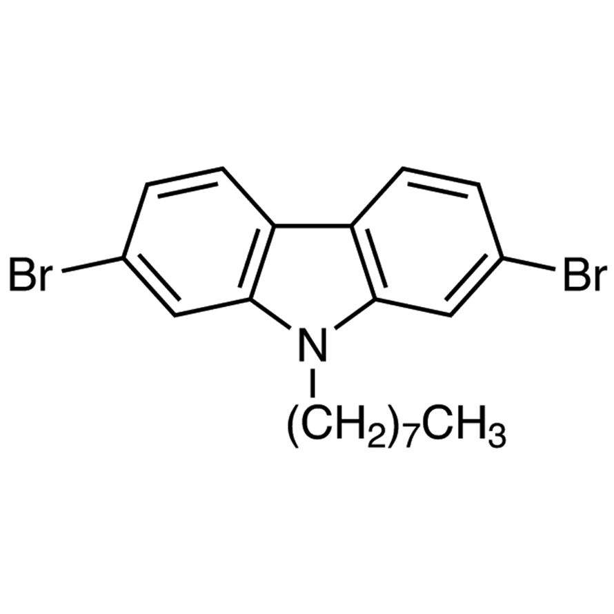 2,7-Dibromo-9-n-octylcarbazole