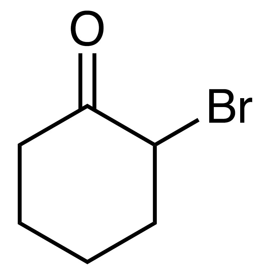 2-Bromocyclohexan-1-one (stabilized with HQ + CaCO<sub>3</sub>)