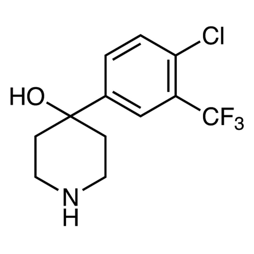 4-[4-Chloro-3-(trifluoromethyl)phenyl]-4-hydroxypiperidine