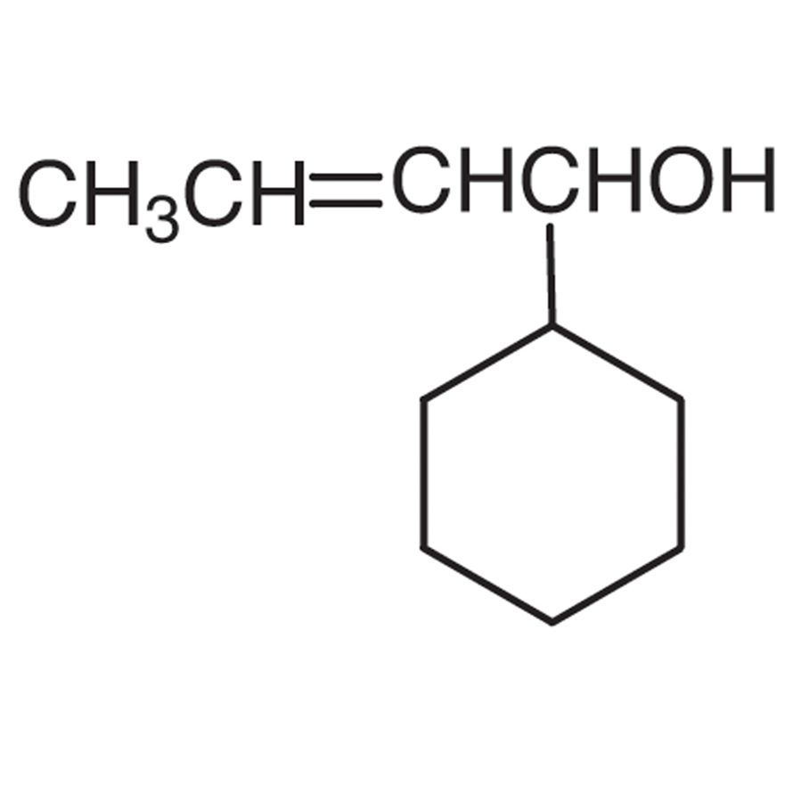 1-Cyclohexyl-2-buten-1-ol (cis- and trans- mixture)