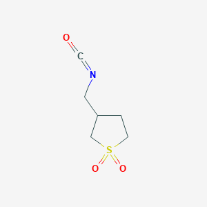 3-(Isocyanatomethyl)tetrahydrothiophene 1,1-dioxideͼƬ