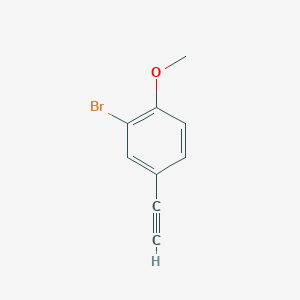 2-Bromo-4-ethynyl-1-methoxybenzeneͼƬ